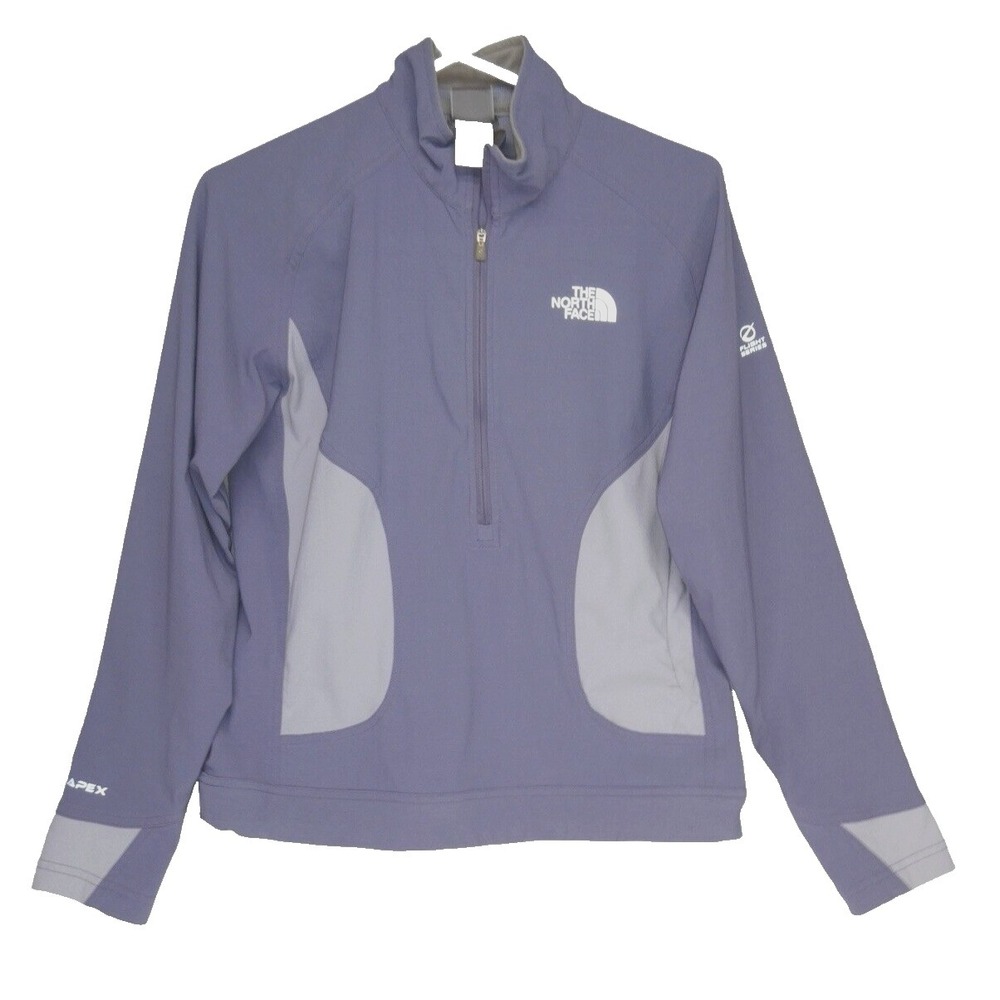 North Face Flight Series Apex Top Jacket Women M 1/4 Zip Pullover Lightweight